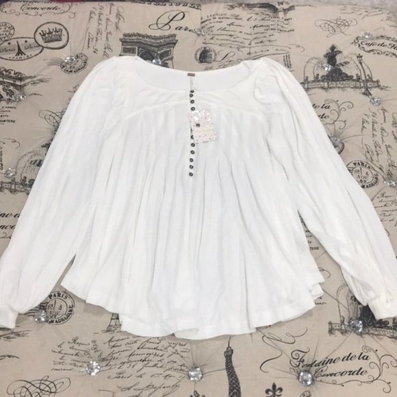 Free People Devin Textured Knit Top - Picture 4 of 9